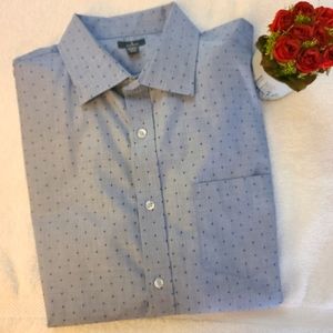 NWOT Elevate Men's Polo Dress Shirt Never Worn